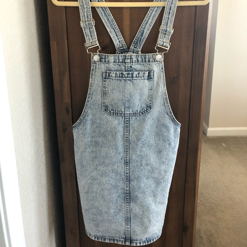 Forever 21 Denim Overall Dress
